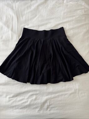 Black Flared Women's Skirt